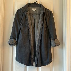 Old Navy Long Sleeve Button Down Jacket - Medium